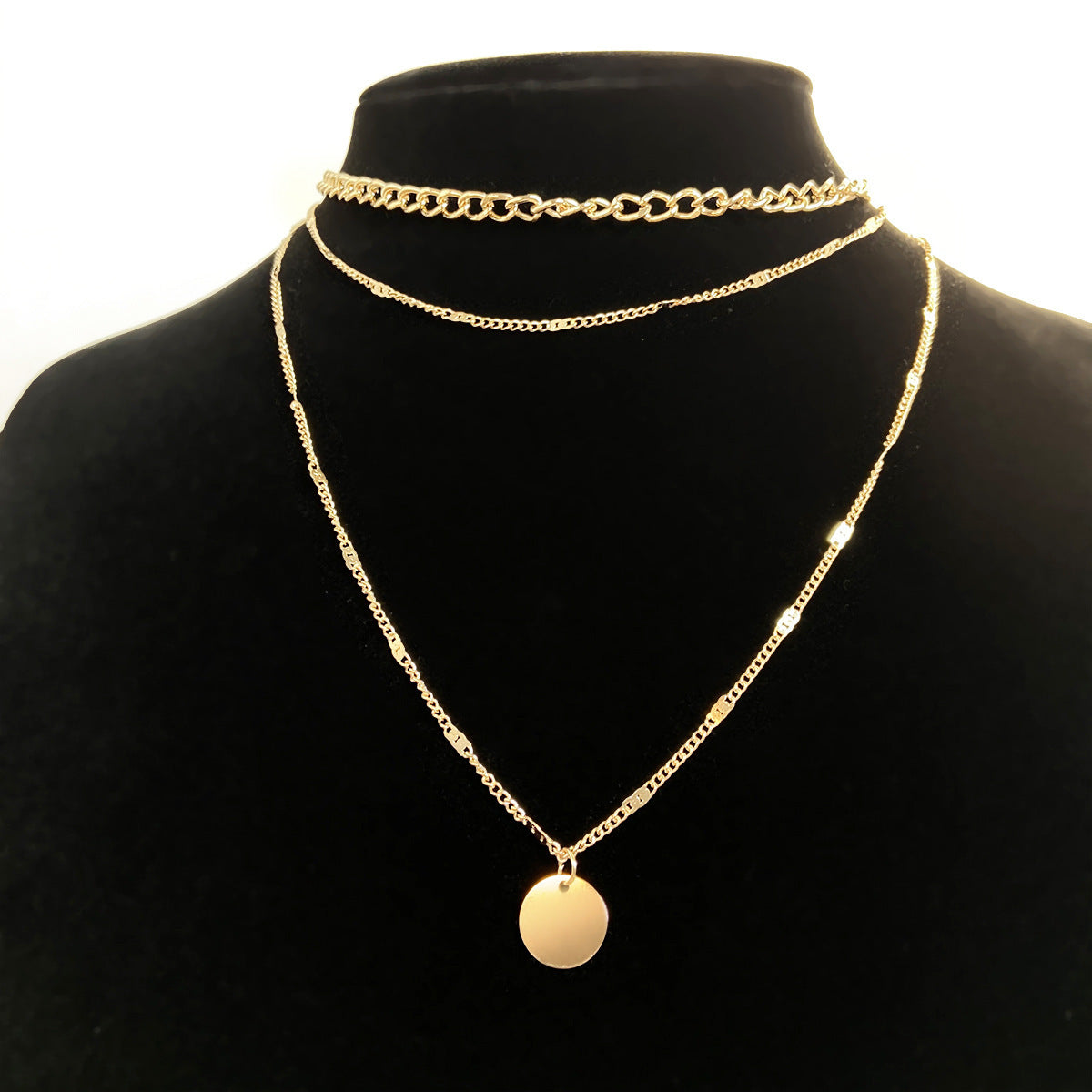 Golden Multi-Layer Necklace