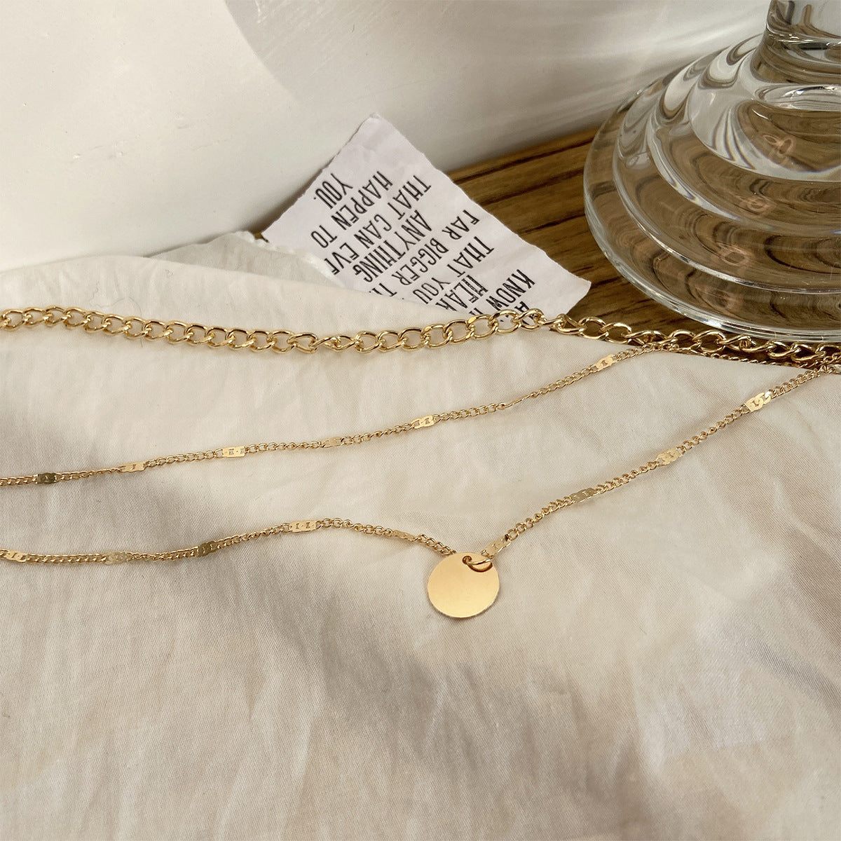 Golden Multi-Layer Necklace