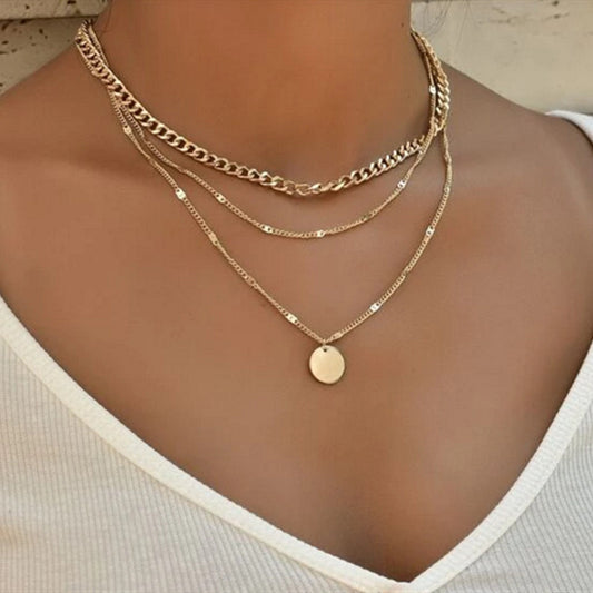 Golden Multi-Layer Necklace