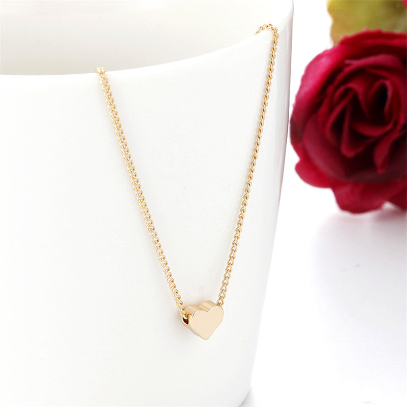 Simple Double-Sided Love Necklace