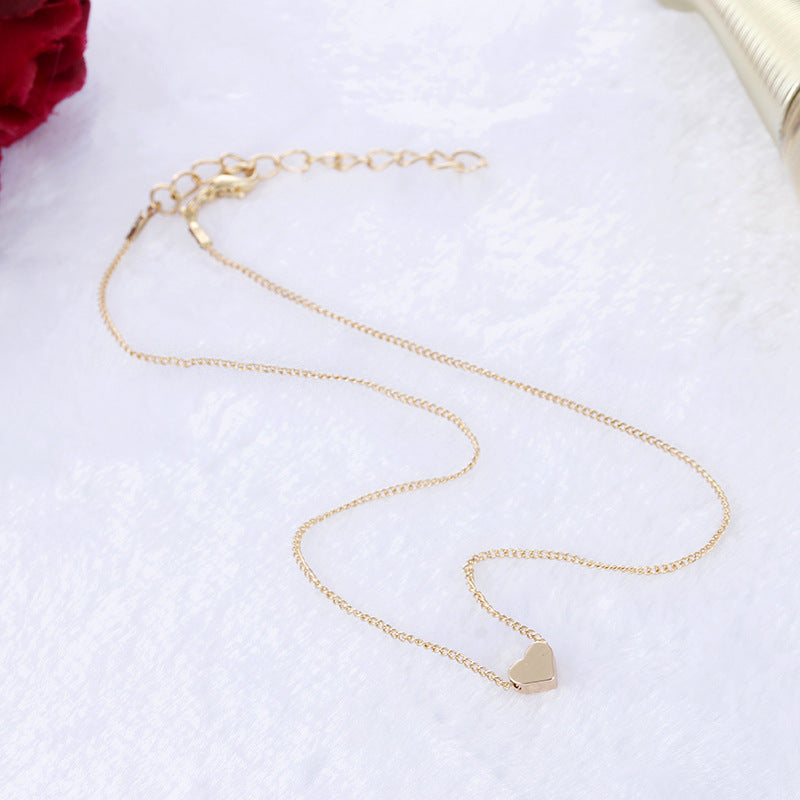 Simple Double-Sided Love Necklace